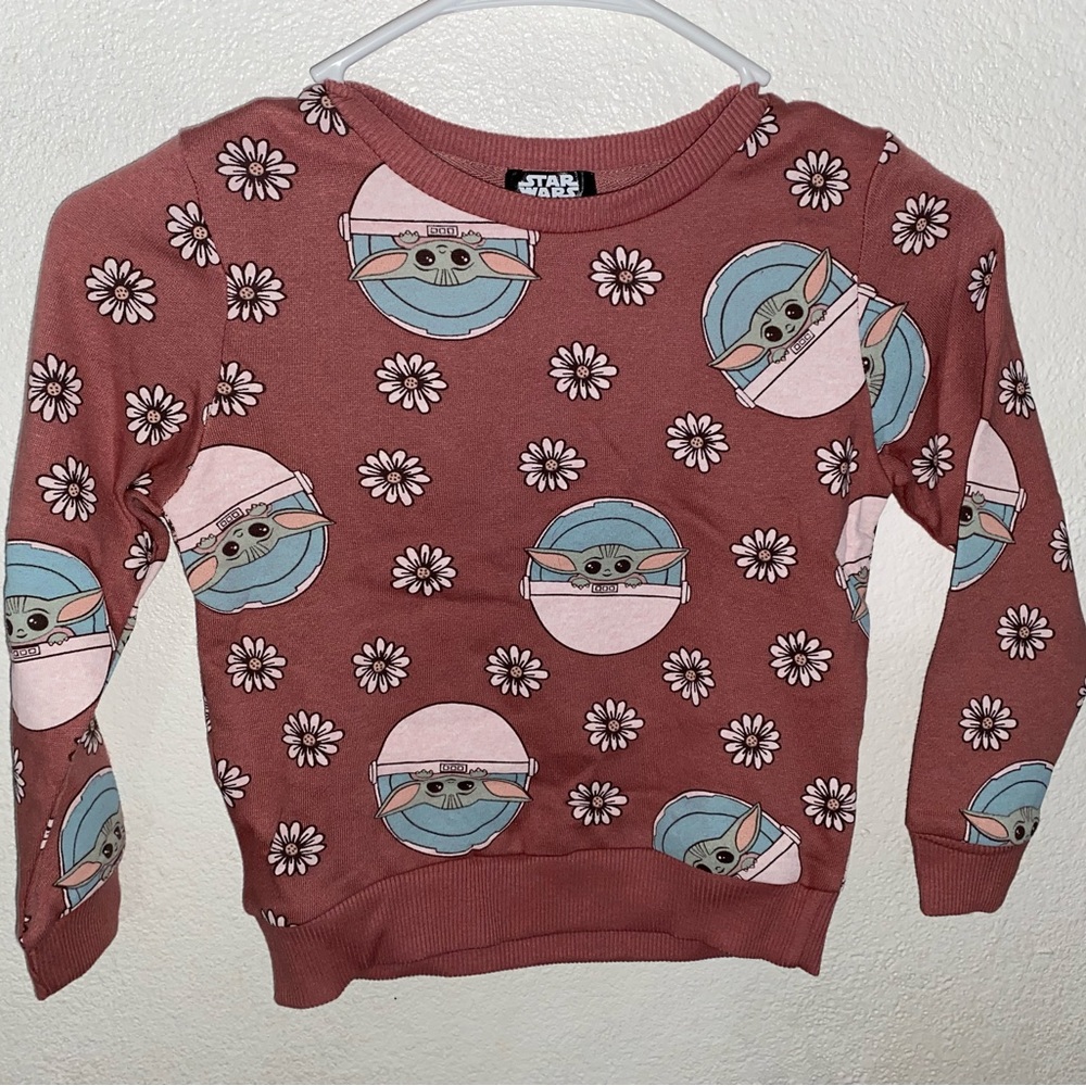 Brand New Girls Star Wars long sleeve knit